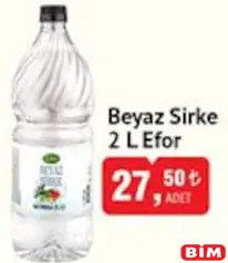 EFOR BEYAZ SİRKE 2 L EFOR BEYAZ SİRKE 2 L